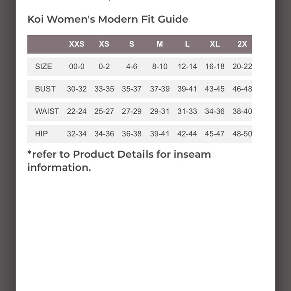 KOI Morgan scrub pant - Picture 7 of 7